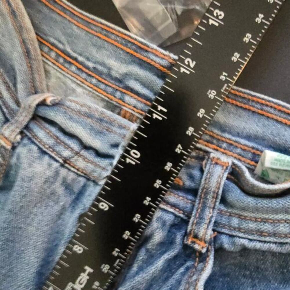Vintage‎ Gitano Women's High Rise Straight Leg Booty Shaping Jeans Size 8 Short - Picture 11 of 12